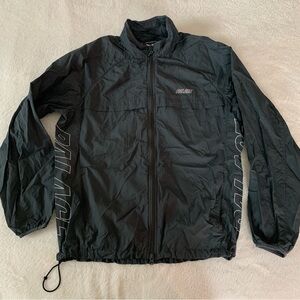 Men’s XL PALACE Skateboards Running Lightweight Windbreaker Jacket Dark Slate
